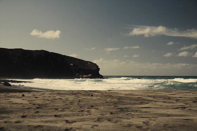 Beach on Fuerteventura Fuerte